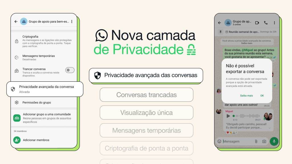 WhatsApp tem nova ferramenta contra ‘vazamento’ de conversas; veja como usar