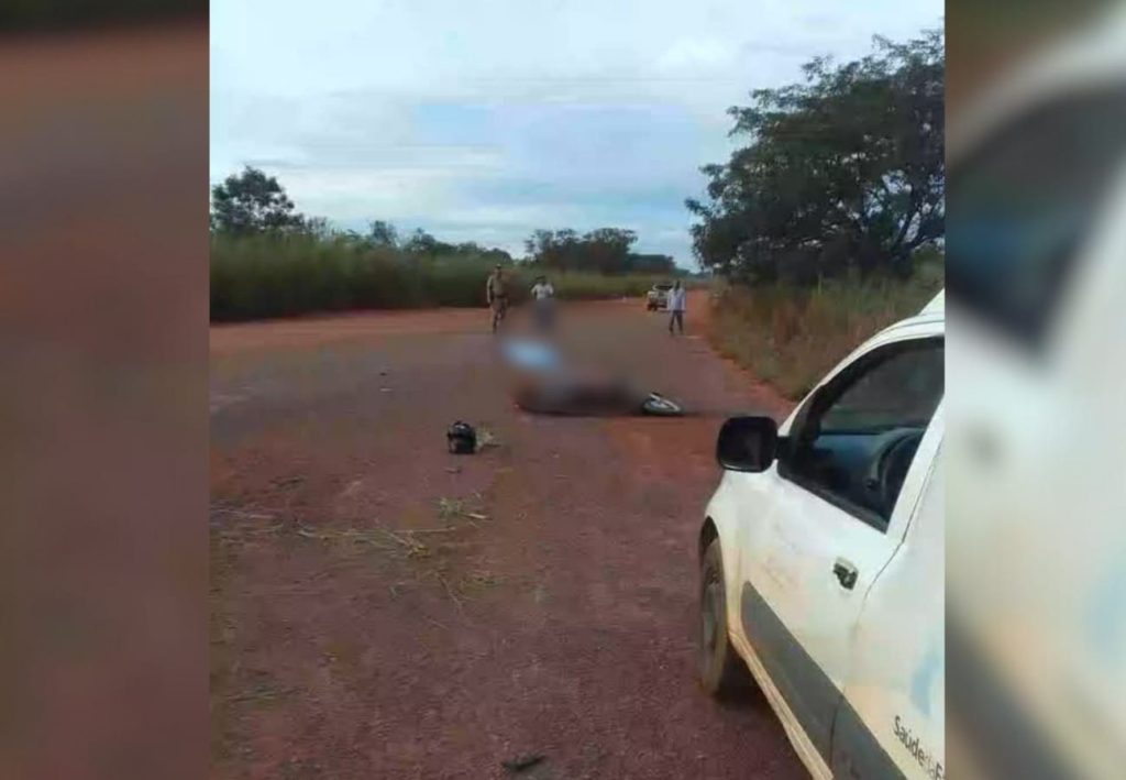 Adolescente morre durante acidente de trânsito envolvendo moto e carro na BR-235