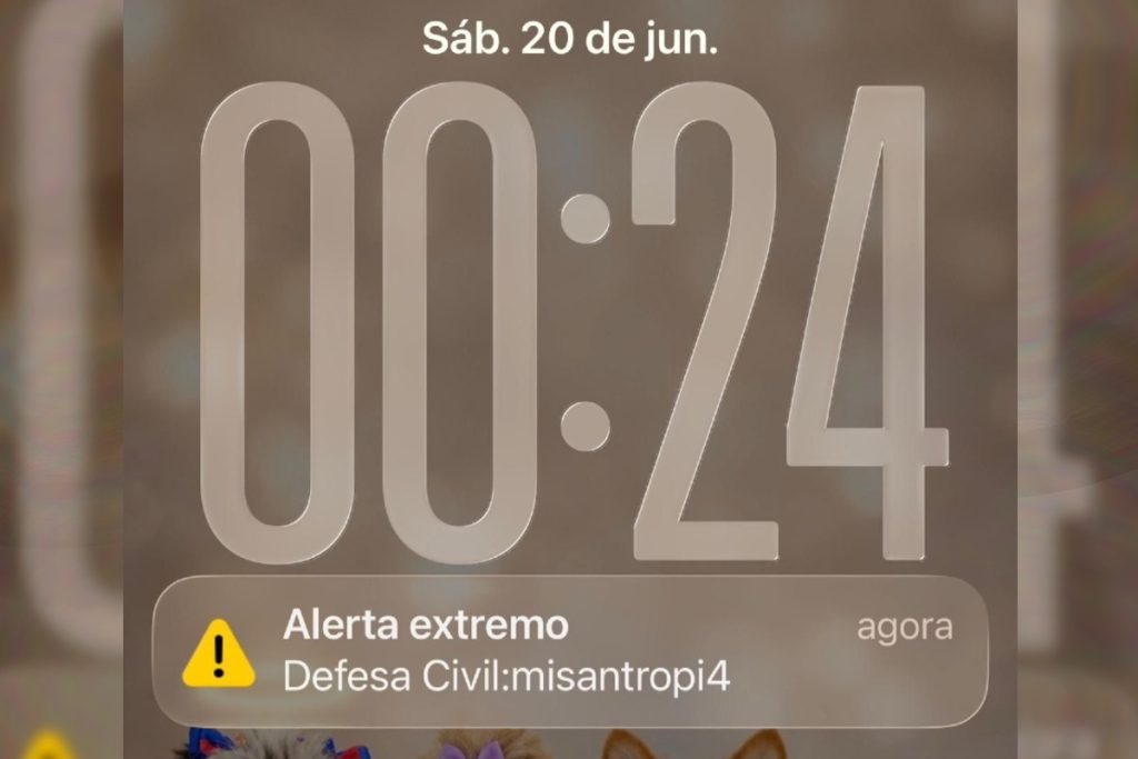 Alerta extremo falso da Defesa Civil: veja o que se sabe e o que ainda falta esclarecer