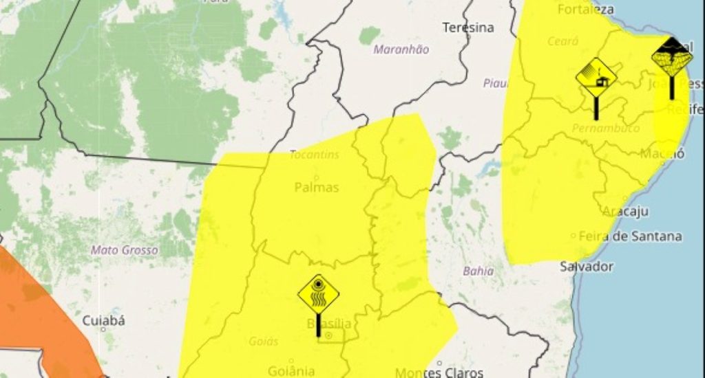 Sol e tempo seco devem marcar o fim de semana no Tocantins; veja a previsão