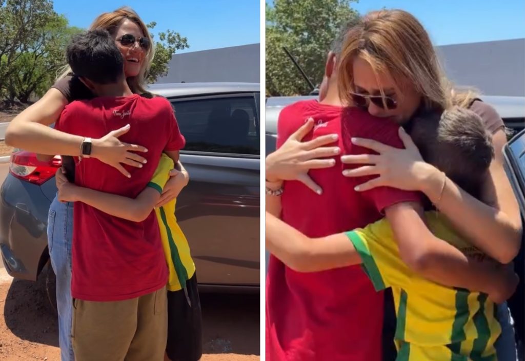 ‘Parece que a ficha ainda não caiu’, diz mãe que retornou ao Brasil após 4 anos longe dos filhos