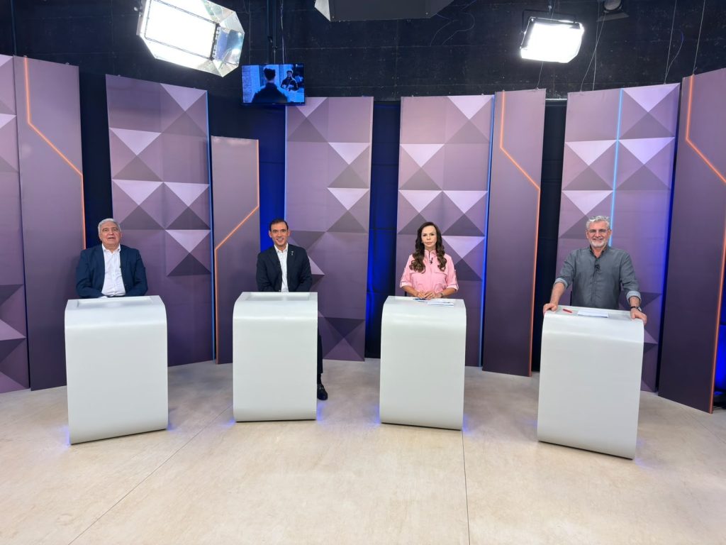 Assista ao debate da TV Anhanguera com os candidatos ao governo do Tocantins
