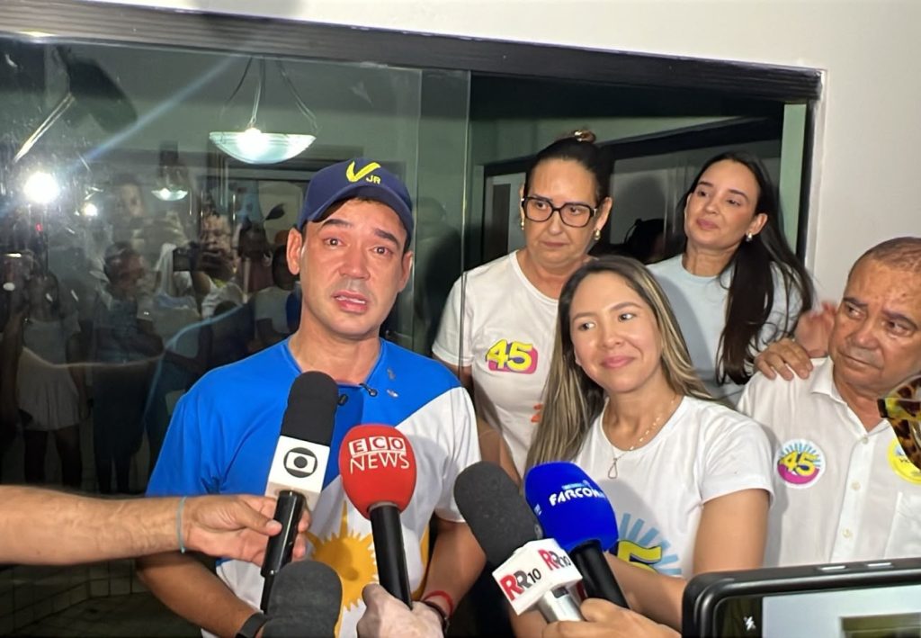 Vicentinho Júnior (PSDB) diz que vai atrás dos eleitores após avançar ao 2º turno no Tocantins